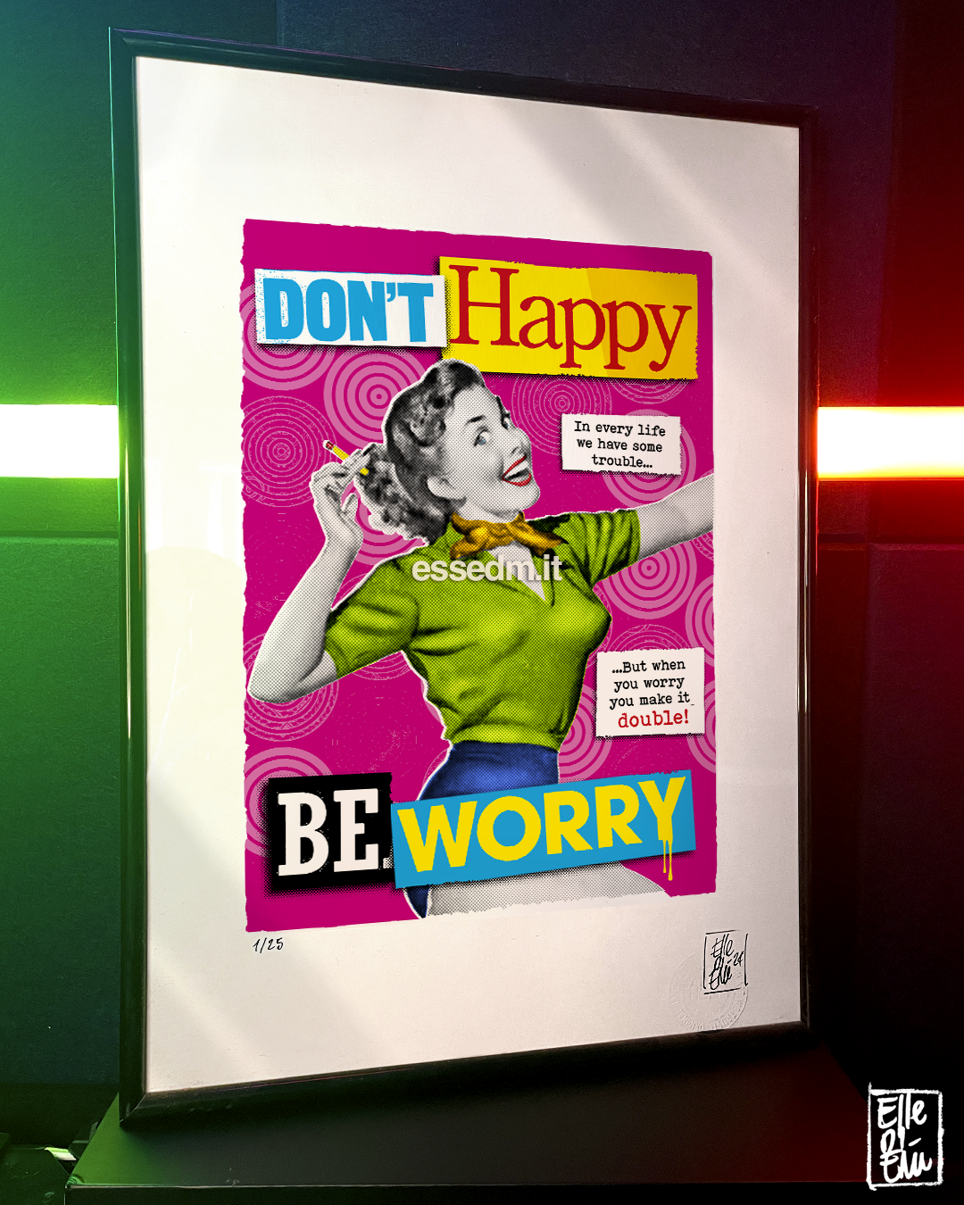 Don’t happy, be worry