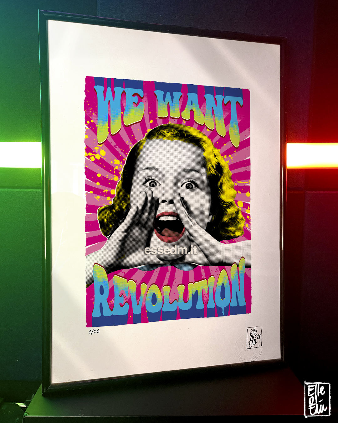 We want revolution